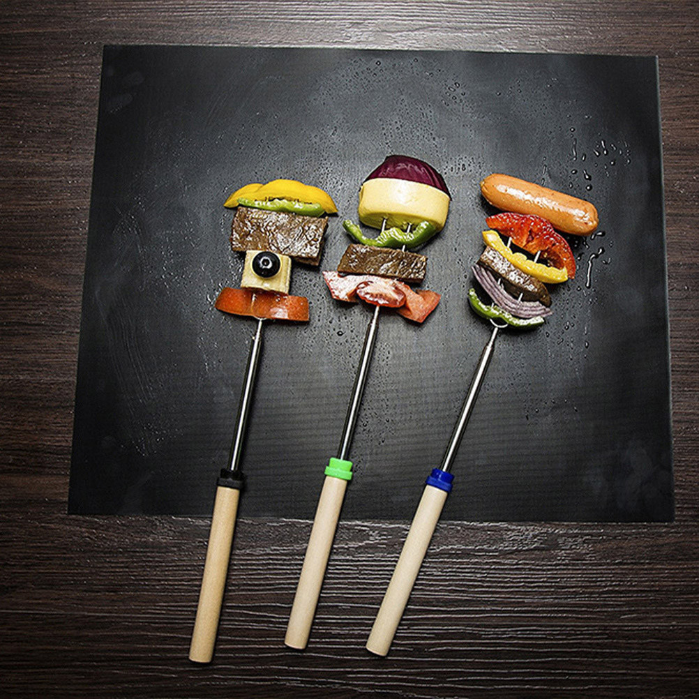 Heat Resistant Mat - 3Pcs 논스틱 바베큐 매트 Tpfe 내열성