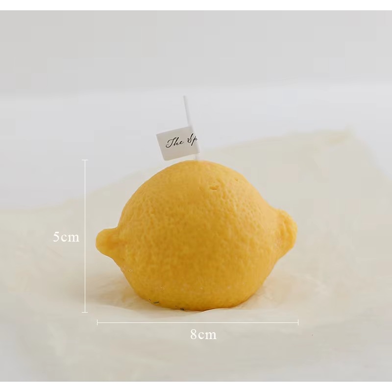 Candle Supplies Usa - 맞춤형 홈 데코 레몬 캔들 사진
