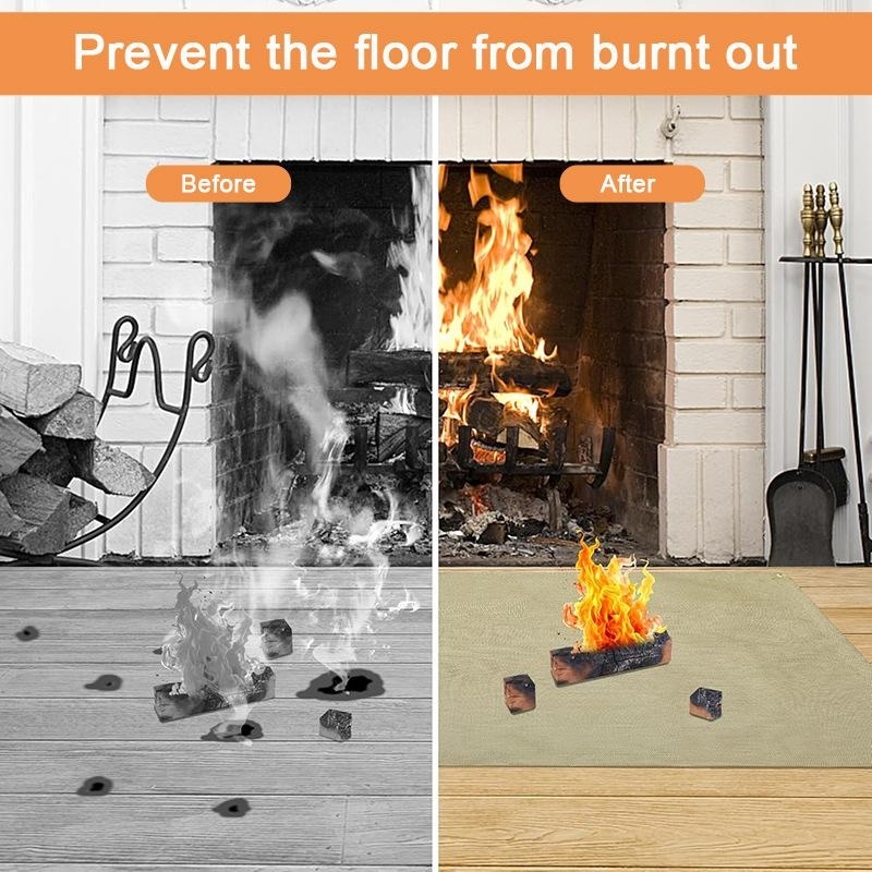 캠핑 내화 매트 내열 담요 야외 화덕 패드 바베큐 그릴 - Heat Resistant Mat 리뷰 및 가격