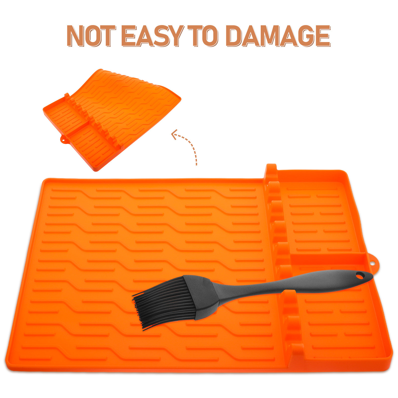 실리콘 쿠킹 매트 내열 논슬립 그릴 도구 매트 (평면  - Heat Resistant Mat 리뷰 및 가격
