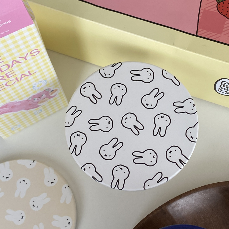 뜨거운 음료에도 안전한 귀여운 미피 시리즈 커피컵 코스 - Heat Resistant Mat 리뷰 및 가격