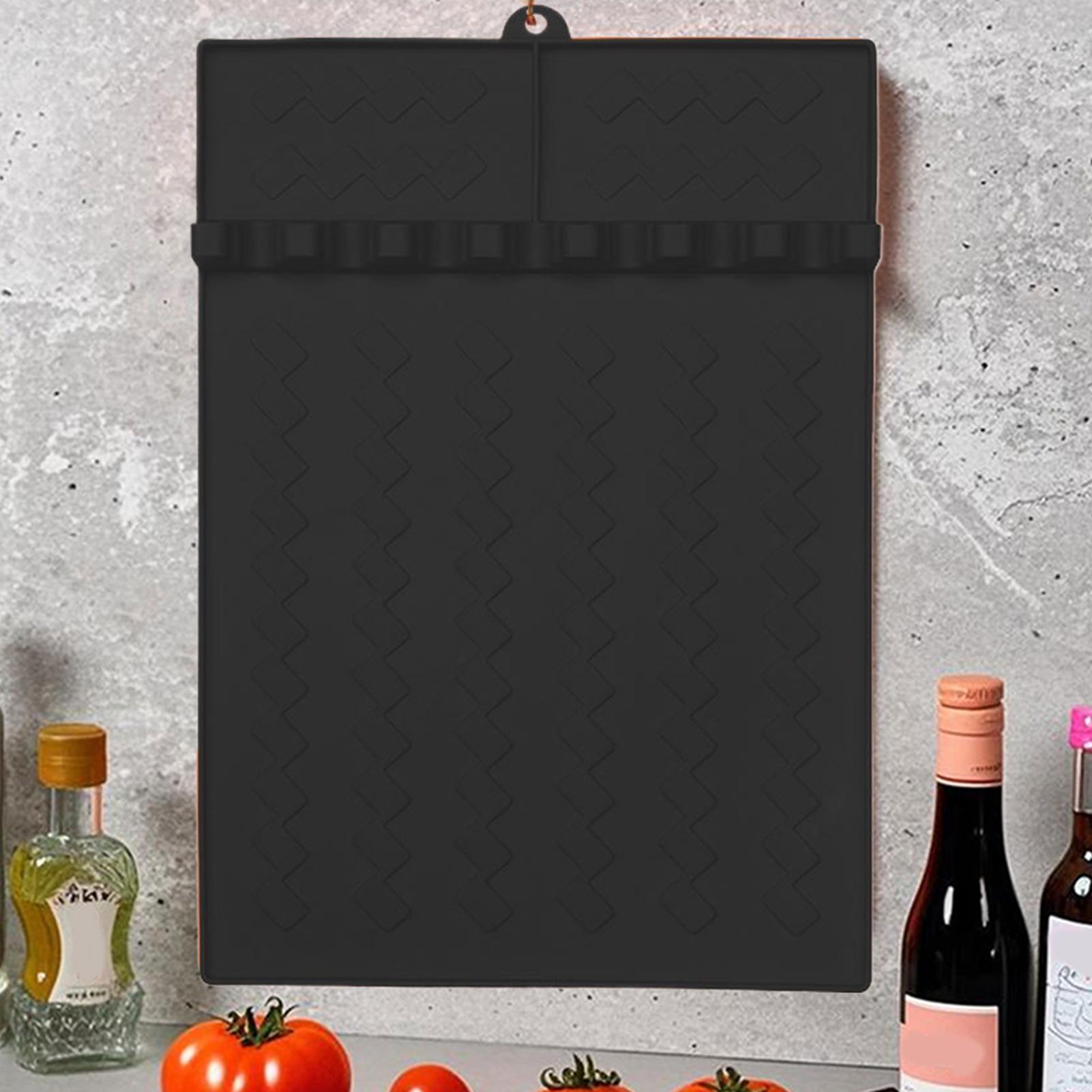 실리콘 바베큐 그릴 매트 사이드 선반 주걱 도구 패드  - Heat Resistant Mat 리뷰 및 가격