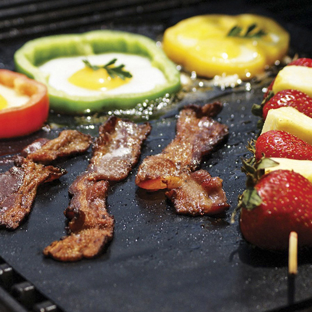 3Pcs 논스틱 바베큐 매트 Tpfe 내열성 그릴 매트 - Heat Resistant Mat 리뷰 및 가격