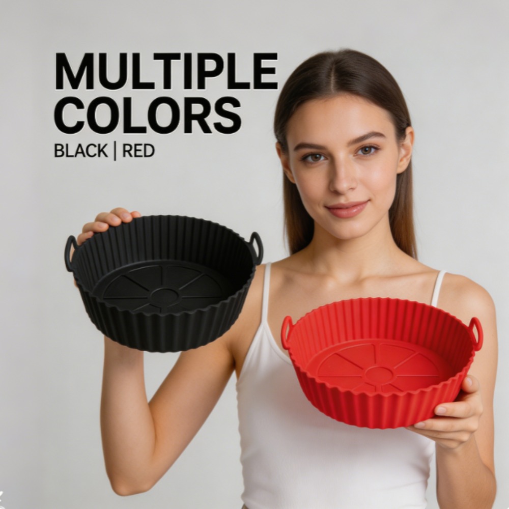 둥근 실리콘 에어프라이어 라이너 재사용 가능 내열 논스 - Heat Resistant Mat 리뷰 및 가격