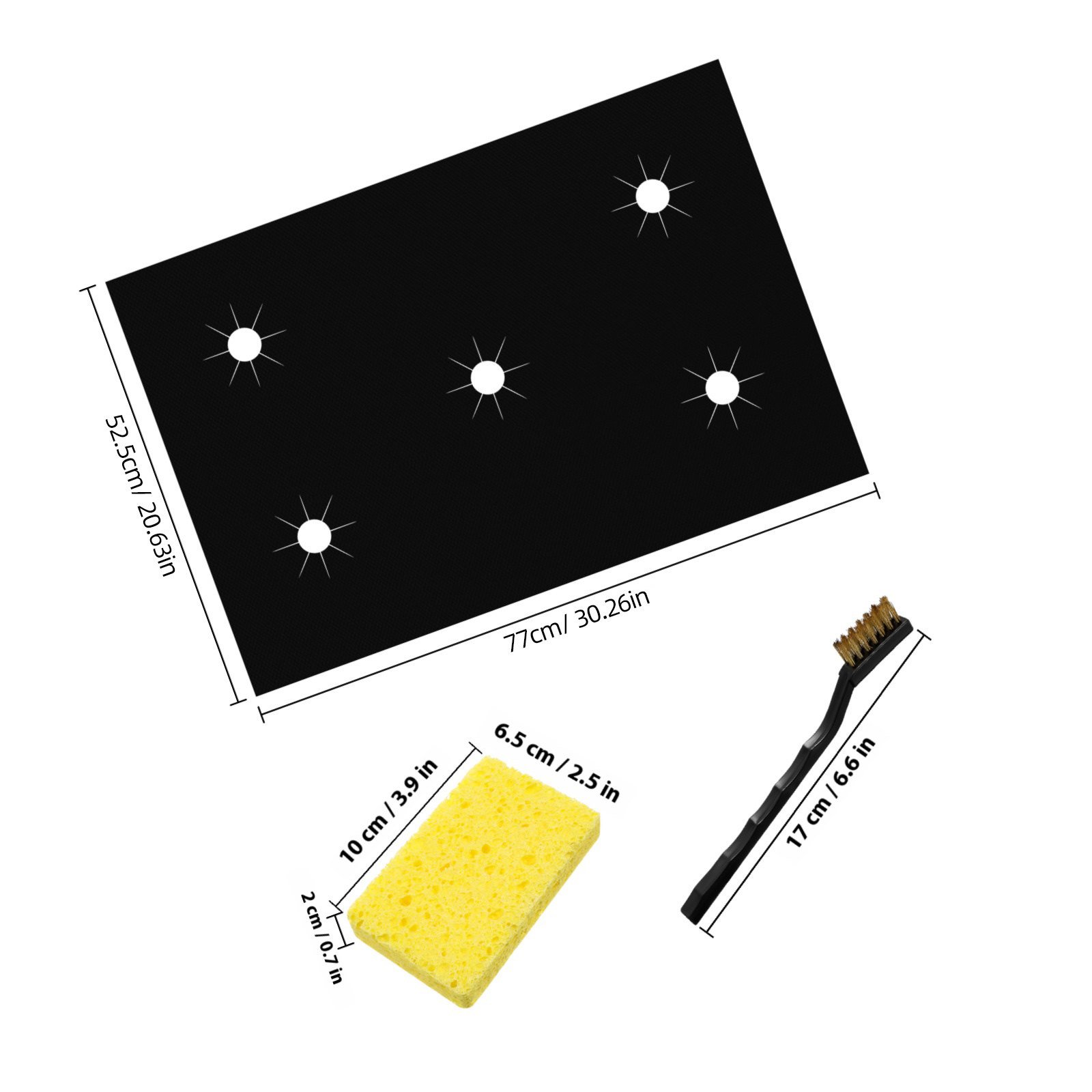 가스레인지용 스토브 탑 커버 1세트, 재사용 가능한 스 - Heat Resistant Mat 리뷰 및 가격
