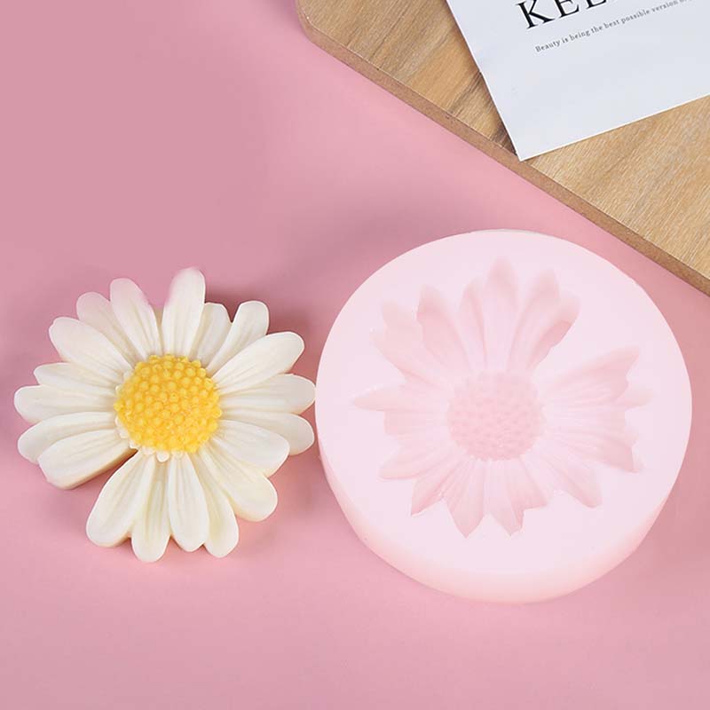DIY 양초 실리콘 금형 데이지 카모마일 꽃 양초 왁스 - Candle Supplies Tins 리뷰 및 가격