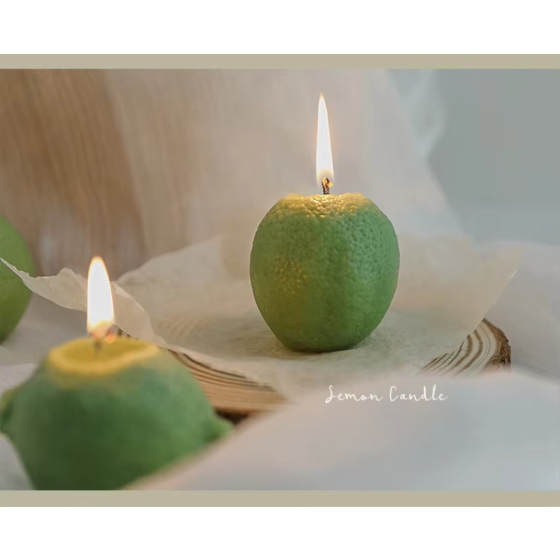 맞춤형 홈 데코 레몬 캔들 사진 촬영 소품 휴일 용품  - Candle Supplies Usa 리뷰 및 가격